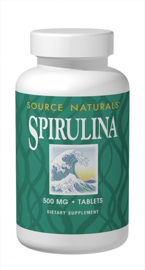Source Naturals Spirulina 500 mg afbeelding