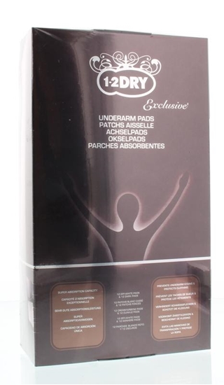 1-2DRY Okselpads excl dark wit afbeelding