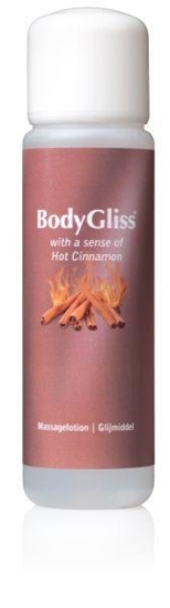 Bodygliss Glijmiddel / massagelotion hot cinnamon afbeelding