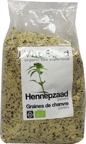 Vitafood Hennepzaad gepeld afbeelding