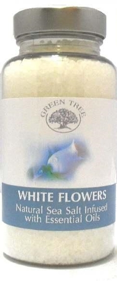 Green Tree Aromabrander zeezout white flowers afbeelding