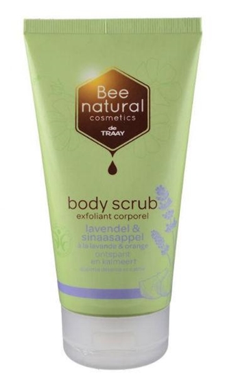 Traay Bee Honest Body scrub lavendel / sinaasappel afbeelding