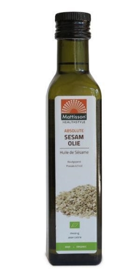 Mattisson Healthstyle Absolute sesamolie bio raw afbeelding