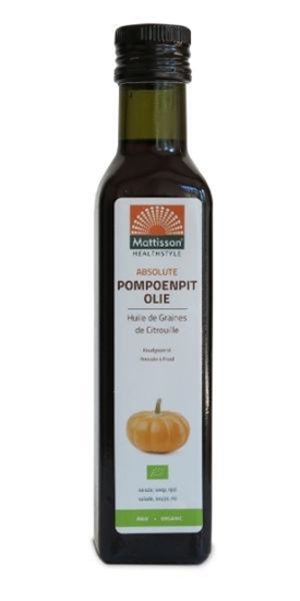 Mattisson Healthstyle Absolute pompoenpitolie bio raw afbeelding