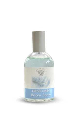 Green Tree Roomspray fresh linen afbeelding