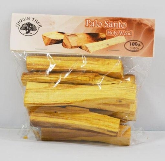 Green Tree Palo Santo heilig hout stokjes afbeelding