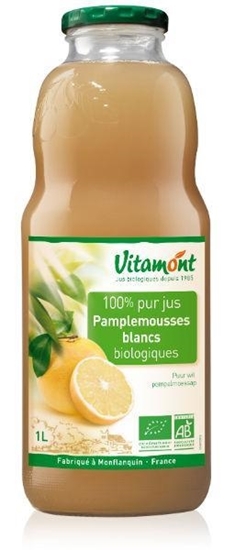 Vitamont Witte grapefruitsap puur bio afbeelding