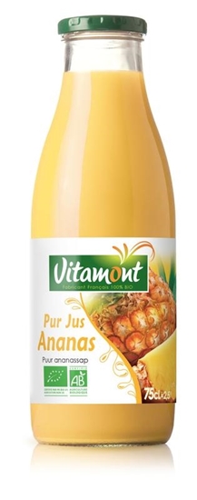 Vitamont Ananassap puur bio afbeelding