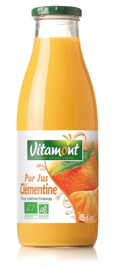 Vitamont Mandarijnensap puur bio afbeelding