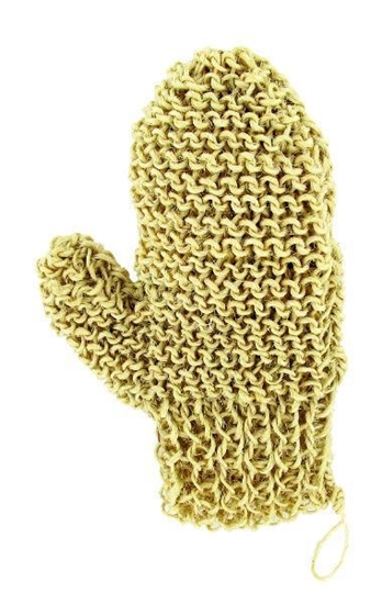 Forsters Massage handschoen met duim aloe sisal afbeelding