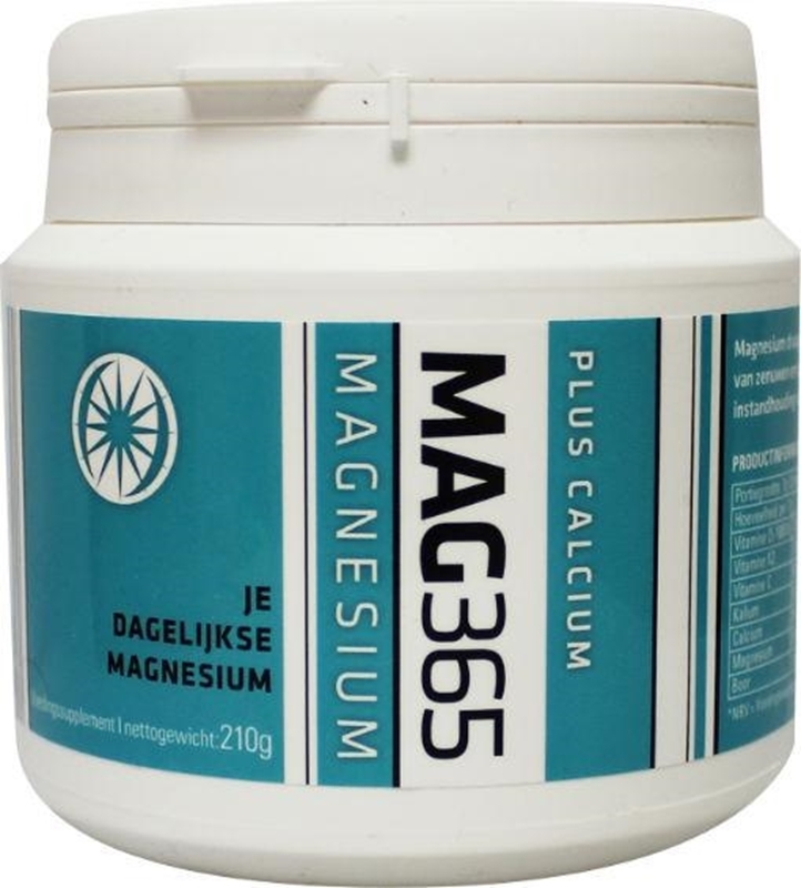 magnesium poeder - calcium & citroenzuur | vitaminstore.nl