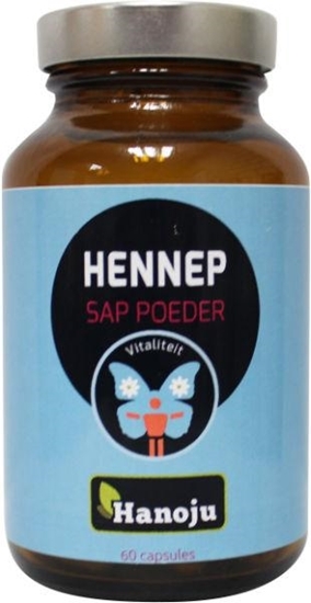 Hanoju Hennepgrassap poeder raw afbeelding