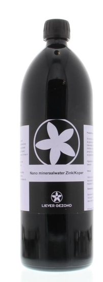 Liever Gezond Mineraalwater nano zink/koper 15/2ppm afbeelding