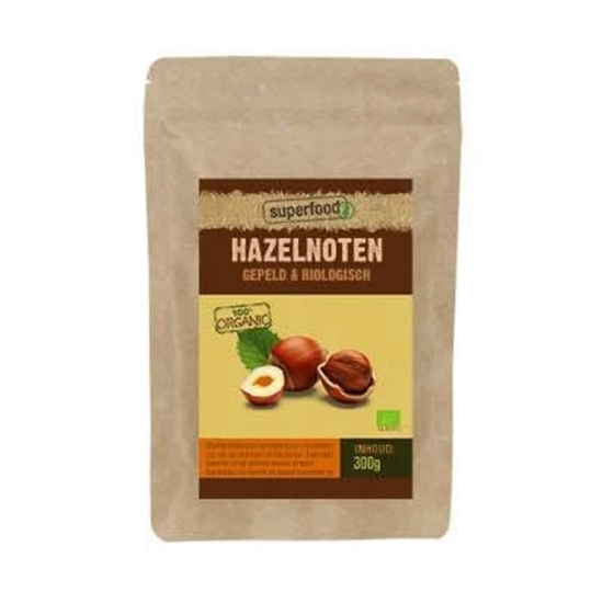 Superfoodz Hazelnoten bio raw afbeelding