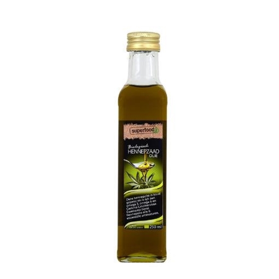 Superfoodz Hempseedolie organic afbeelding