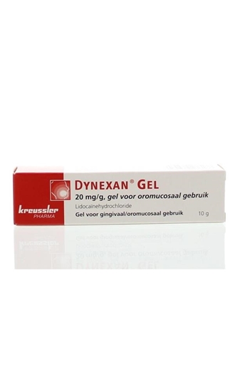 Dynexan Dynexan gel 20 mg afbeelding