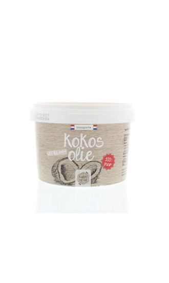 Label Of Oil Kokosolie geurloos bio afbeelding