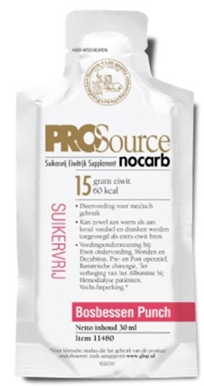 Prosource Nocarb bosbessen afbeelding
