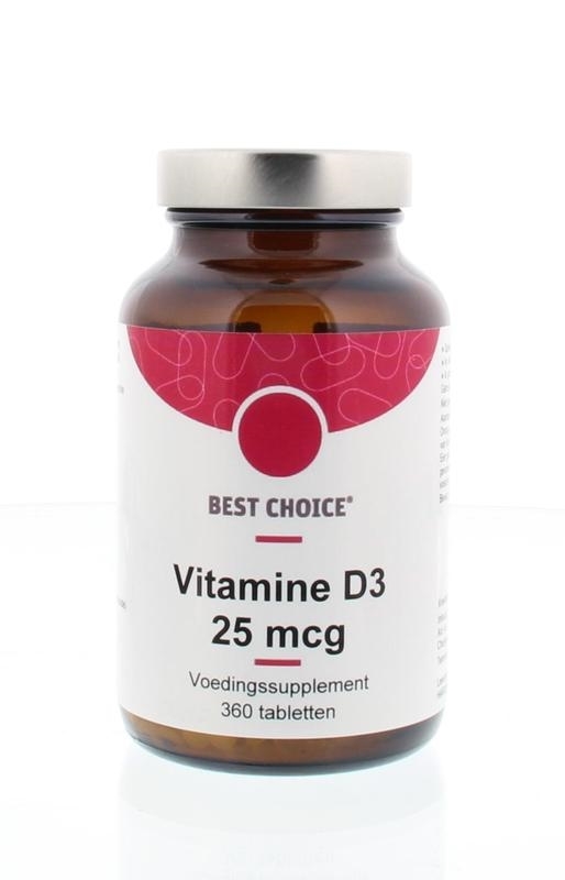 Vitaminstore.nl | Vitamine D3 25 mcg