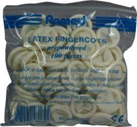 Romed Vingercondooms latex medium afbeelding