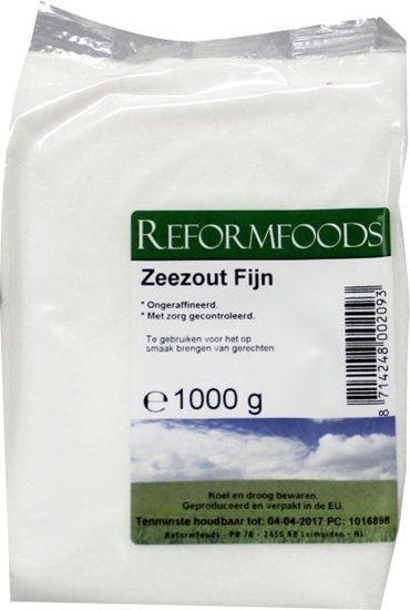 Reformfoods Zeezout fijn afbeelding