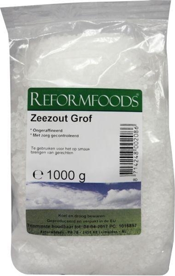 Reformfoods Zeezout grof afbeelding