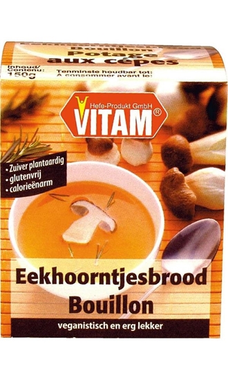 Vitam Eekhoorntjesbrood bouillon pasta afbeelding