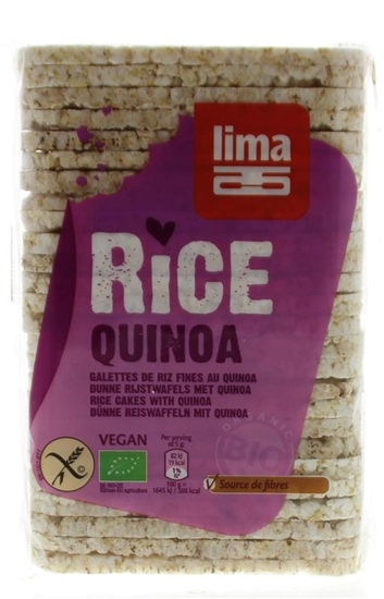 Lima Rijstwafels recht dun quinoa afbeelding