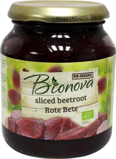 Bionova Rode bieten gesneden afbeelding
