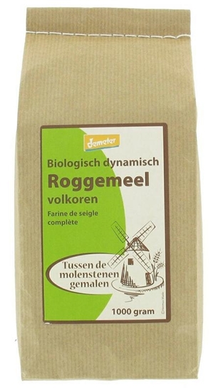 Hermus Roggemeel volkoren demeter afbeelding