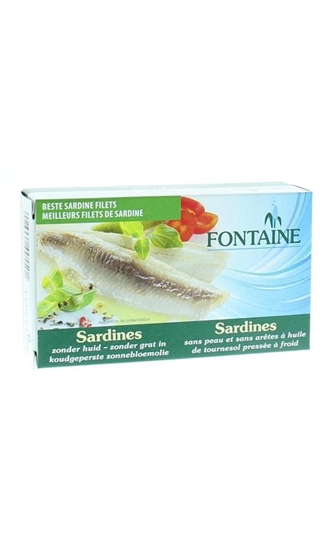 Fontaine Sardines zonder huid en graat afbeelding