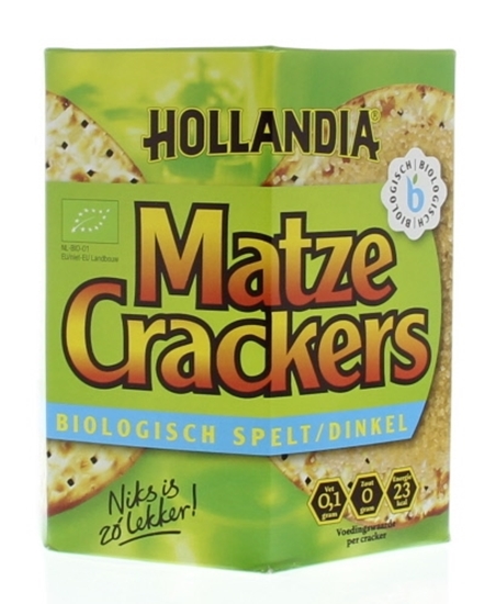 Hollandia Matze cracker spelt afbeelding
