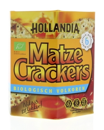 Hollandia Matze cracker volkoren afbeelding