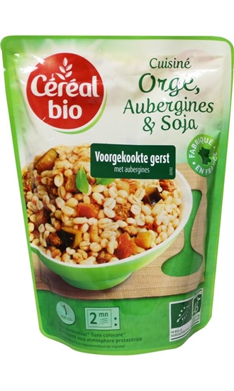 Cereal Stoofpotje van gierst aubergines en soja afbeelding