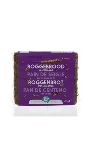 TerraSana Roggebrood lijnzaad afbeelding