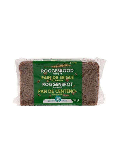 TerraSana Roggebrood met spelt afbeelding