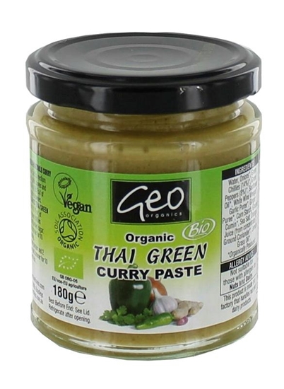 Geo Organics Curry paste thai green afbeelding