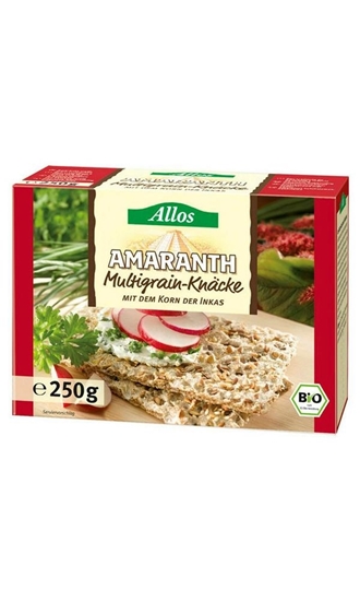 Allos Knackebrod amarant meergranen afbeelding