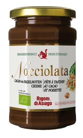 Nocciolata Chocolade hazelnoot creme afbeelding