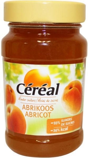 Cereal Fruitbeleg abrikoos suikervrij afbeelding
