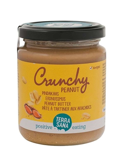 TerraSana Pindakaas crunchy zonder zout afbeelding