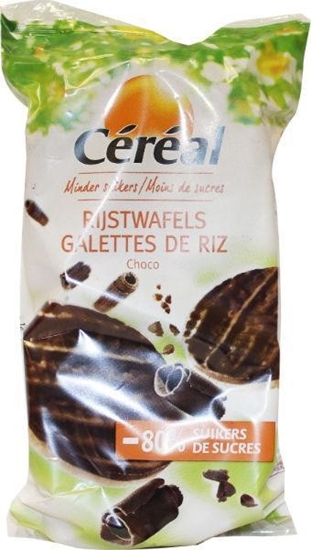 Cereal Choco rijstwafels suikervrij afbeelding