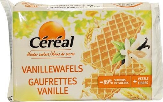 Cereal Vanillewafels suikervrij maltitol afbeelding
