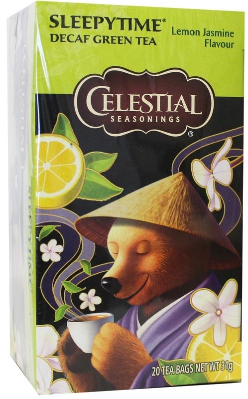 Vitaminstore Nl Sleepytime Decaf Green Tea Lemon Jasmine