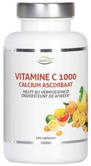 Nutrivian Vitamine C1000 mg calcium ascorbaat afbeelding
