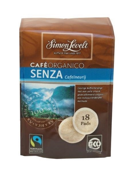 Simon Levelt Cafe organico senza cafeinevrij afbeelding