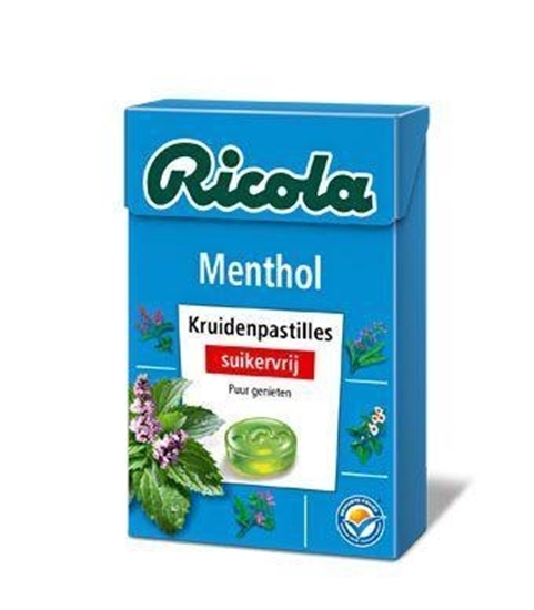 Ricola Menthol suikervrij afbeelding