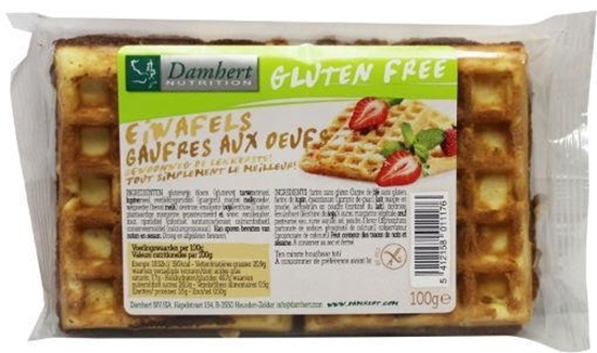 Damhert Eiwafels glutenvrij afbeelding
