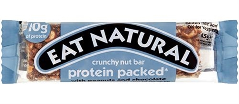 Eat Natural Protein Packed met pinda's en chocolade Eat Natural Protein Packed met pinda's en chocolade afbeelding