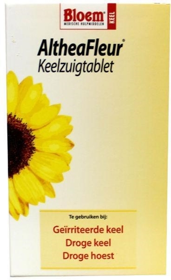 Bloem Altheafleur keelzuigtabletten afbeelding